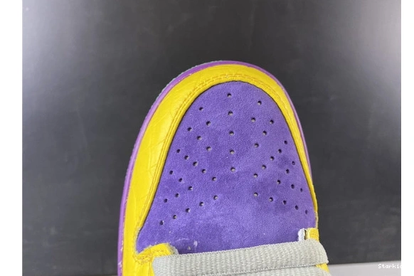 Purple Pro Yellow 318403-137 Nike Duck Low 0723